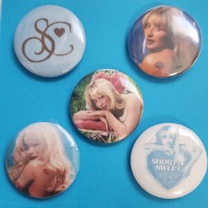 Sabrina Carpenter Short N Sweet Vintage Style Pins